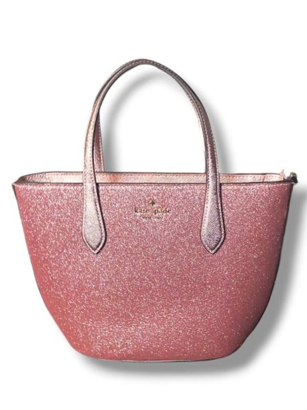 Kate Spade Pink Glitter Tote Bag